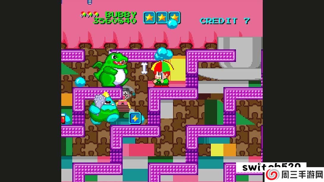 【美版】阳伞星:泡泡的故事3 .Parasol Stars: The Story of Bubble Bobble III 英语_2